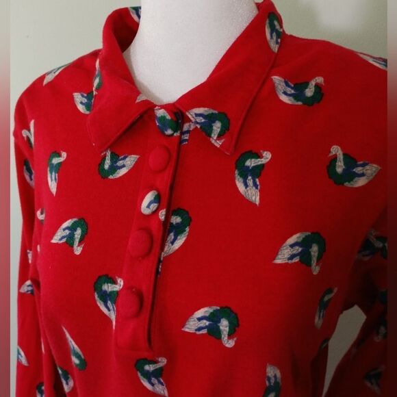 VTG swan print dress - Picture 5 of 10